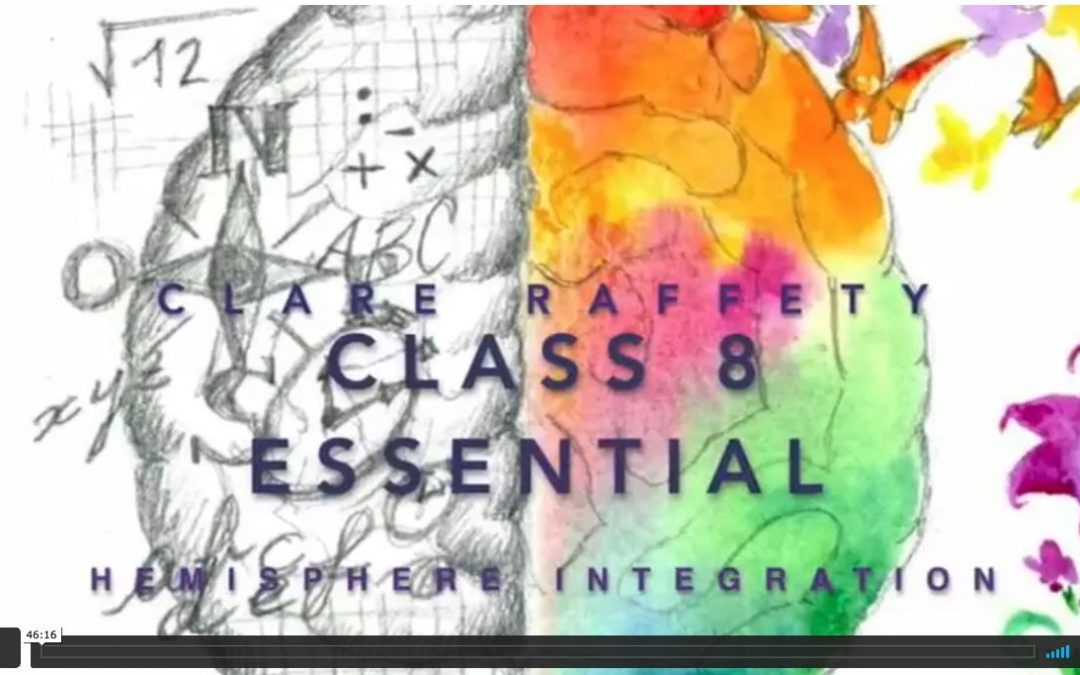 Neuroscience informed practice Essential session 8: Hemisphere Integration
