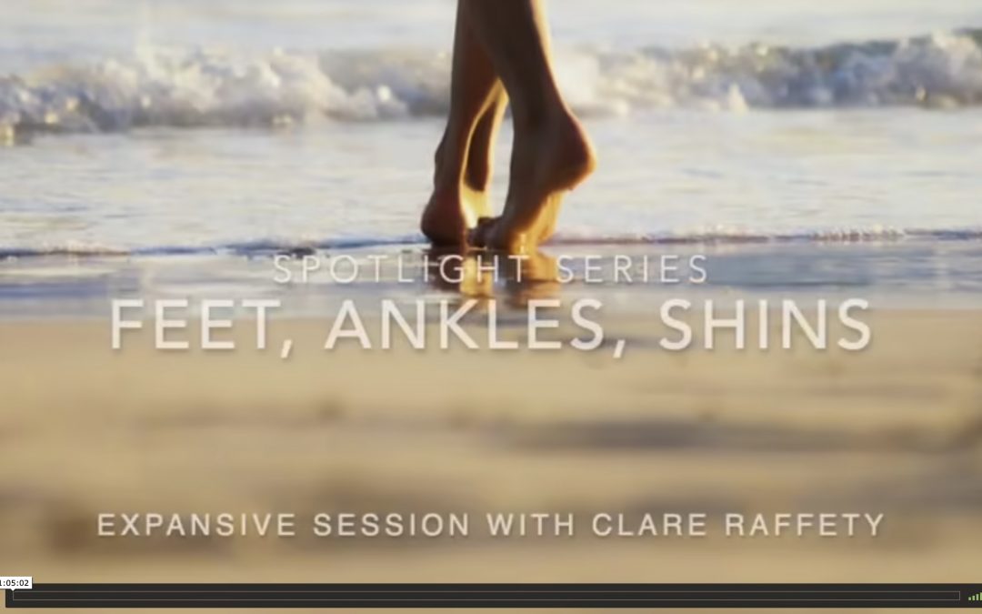 Spotlight Series: feet, ankles, shins. Expansive session