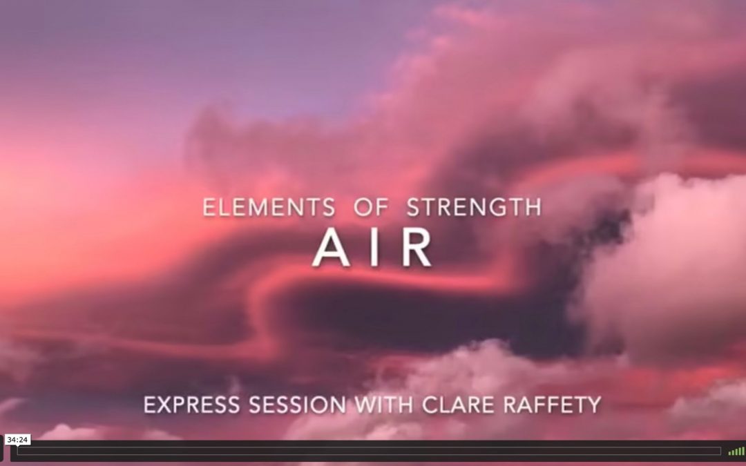 Elements of Strength: Air (chest, shoulders, arms). Express